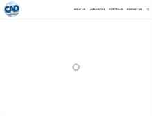 Tablet Screenshot of cadind.com